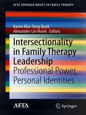 cover image of Intersectionality in Family Therapy Leadership